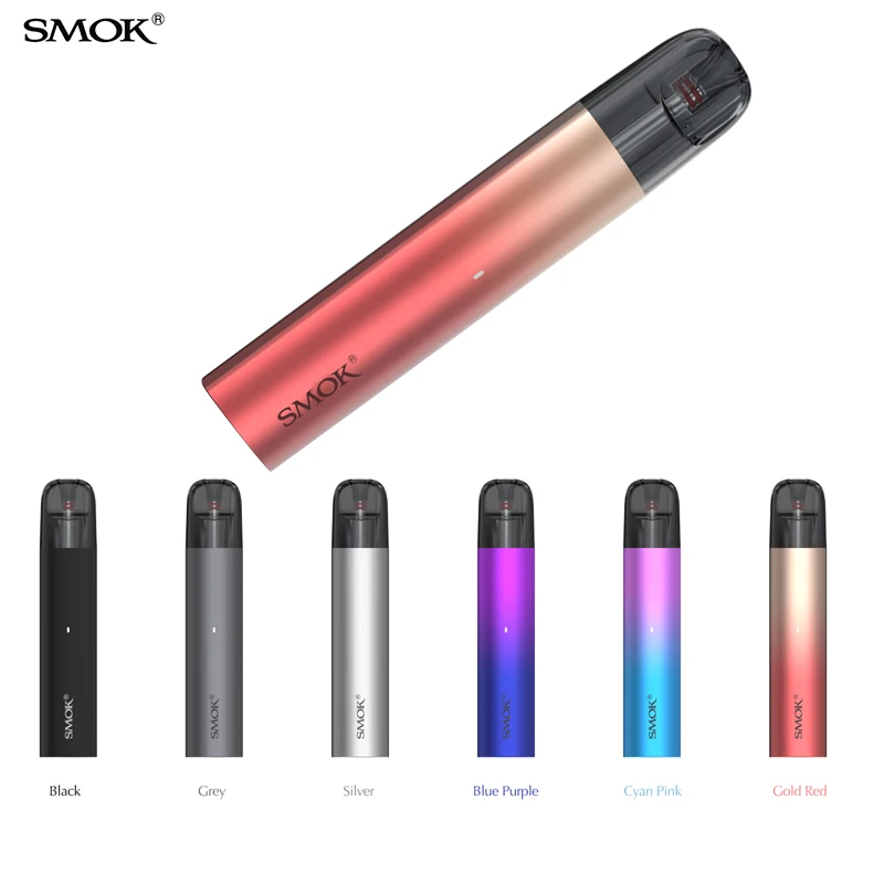 

Vape Smok SOLUS Kit Box Mod 16W Electronic Cigarette Battery 700mah Pod System Vaporizer Cartridge 3ml Meshed 0.9ohm Coil