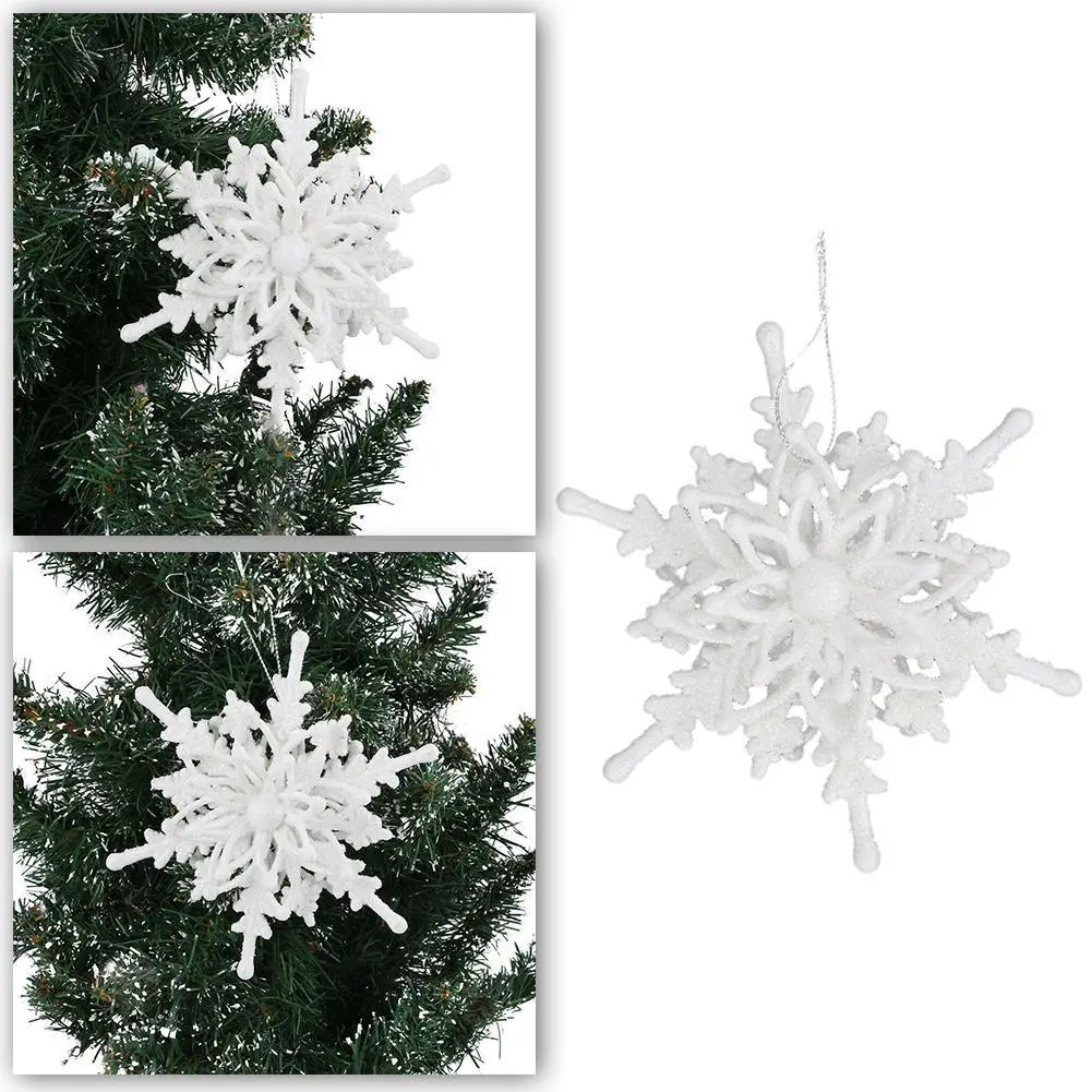 

Three-dimensional Snowflake Ornament Pendant New Year Decoration Party Home Supplies