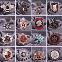 fashion brooch breastpin order of merit college army rank metal badges applique patches for clothing or 2683
