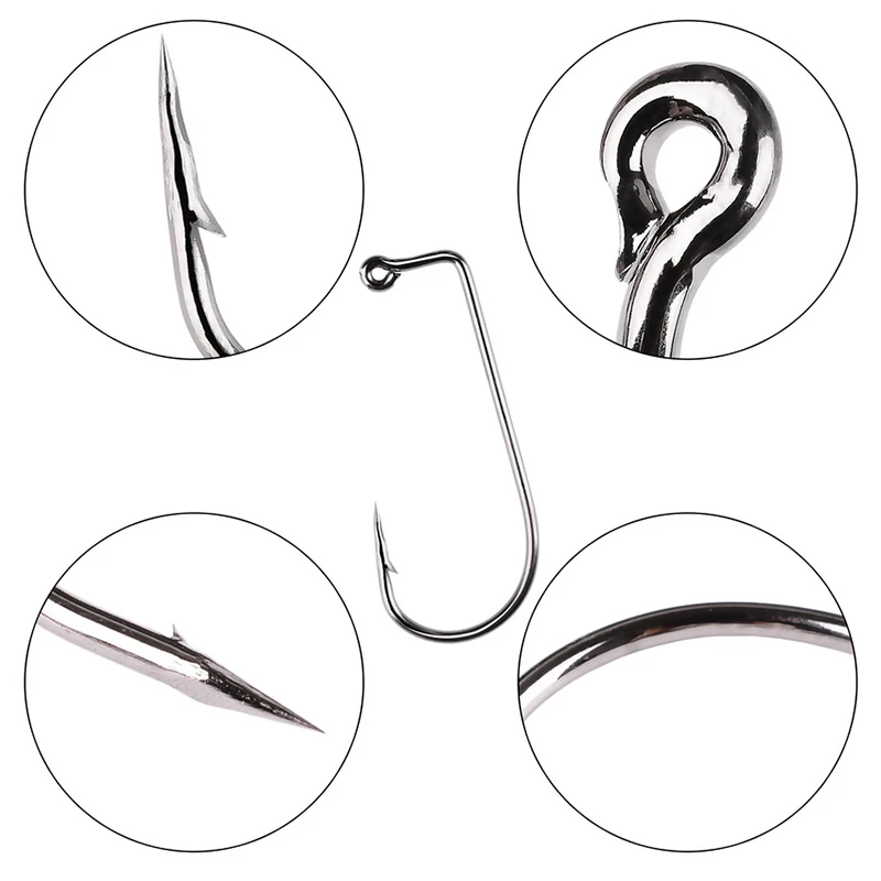 Рыболовный крючок 50 шт./лот 90 градусов завязывающий рыболовный с прочной
