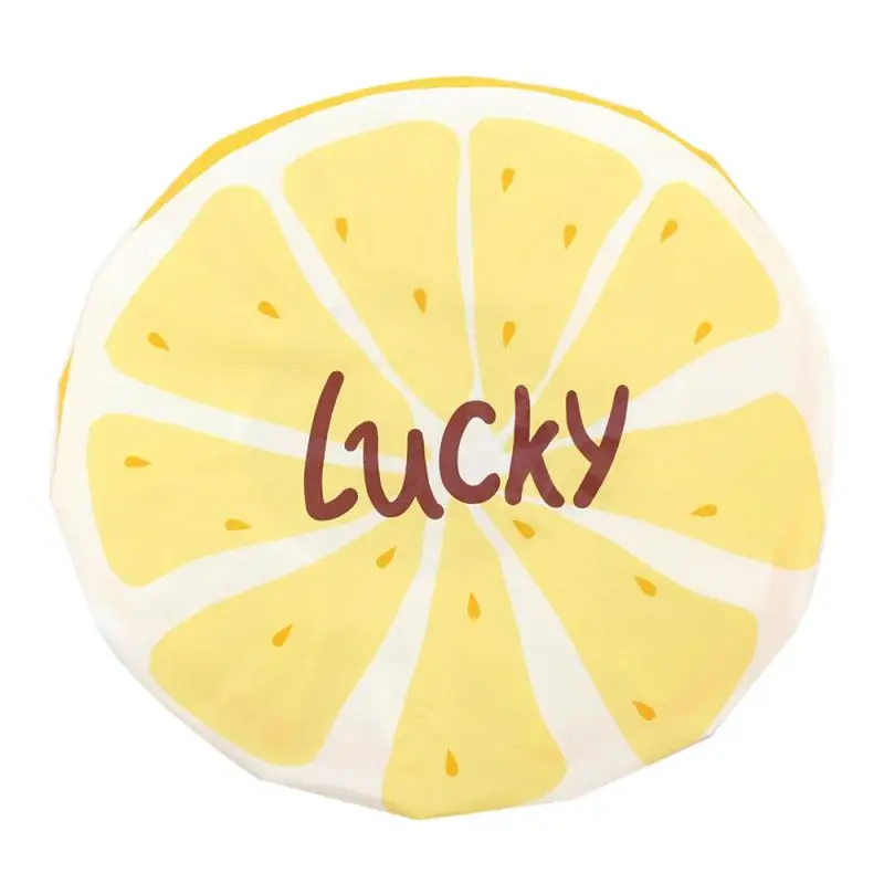 Шапочка для душа с милыми фруктами водонепроницаемая шапочка ванны эластичная