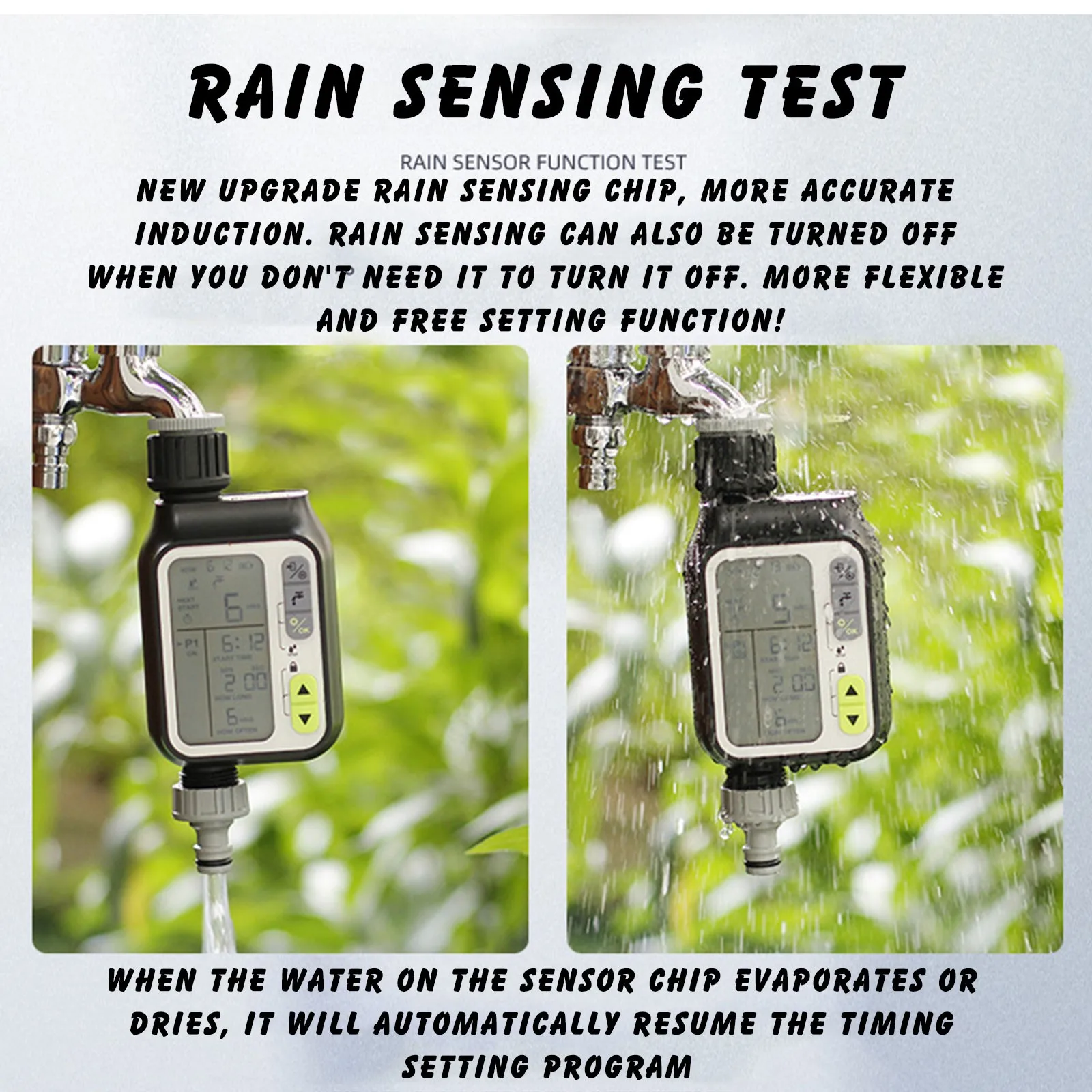 

Hose Automatic Rain Sensor Watering Timer Irrigation Timer With Timed Irrigation Outdoor Accessories For Garden Courtyard
