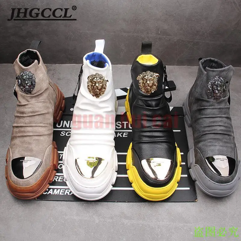 Новые брендовые Дизайнерские мужские туфли высококачественные кожаные лоферы