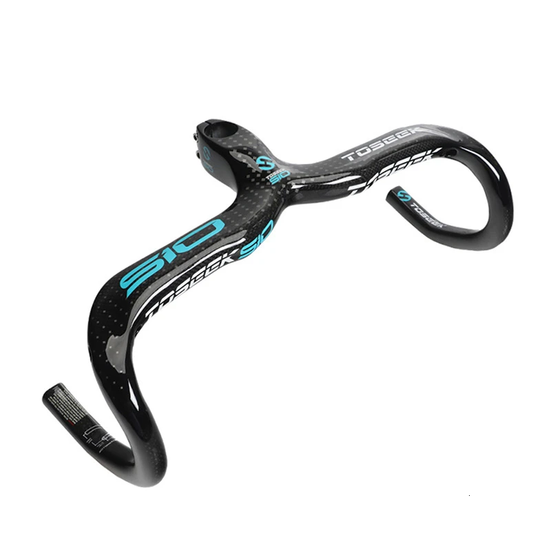Труба из углеродистого волокна 3K глянцевый MTB велосипеда изогнутый руль