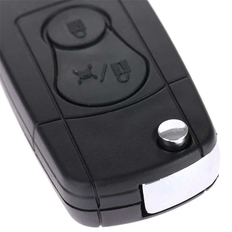 Складной автомобильный чехол для ключей Yetaha с 2 кнопками и дистанционным