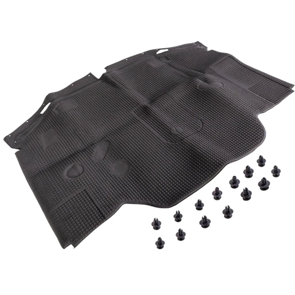 

Car Heat Shield Hood Insulation Pad, Liner Heat Shield Cover, 129 680 20 25 1296802025 Vehicle Replacement Parts Accessories