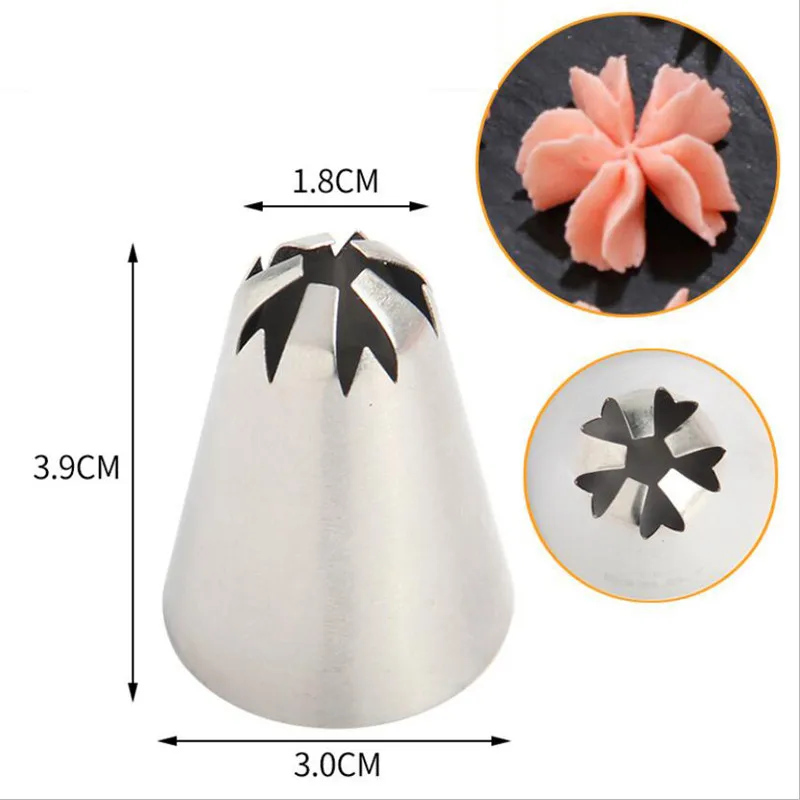 Набор насадок для украшения торта из 3 предметов # 1F 2F 3F вишневый цветок насадка