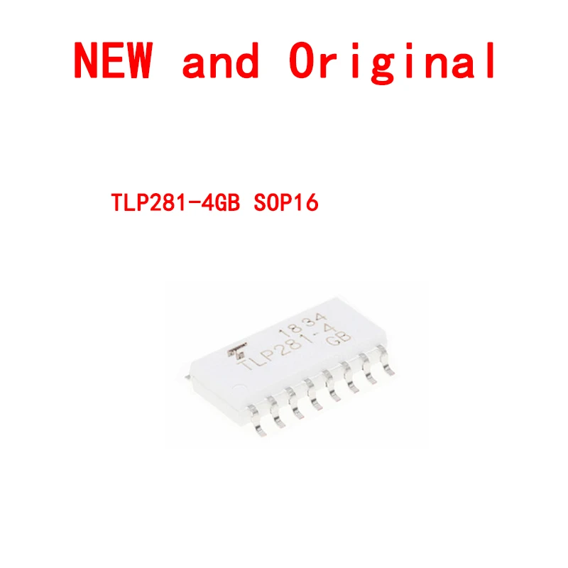10 шт./лот TLP281-4GB SOP-16 транзистор с выходным фоторазъемом Toshiba новый и оригинальный