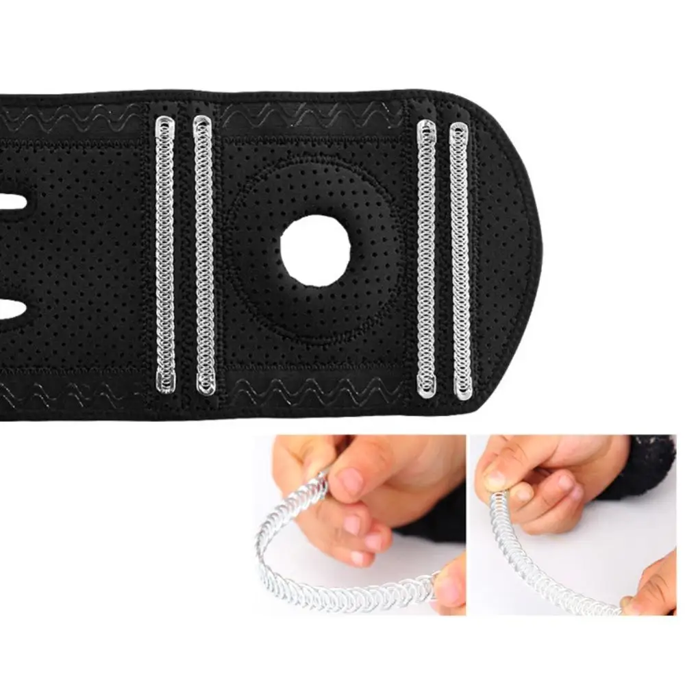 

1 Pcs Knee Brace Support Sleeve Adjustable Open Patella Stabilizer Protector Wrap For Arthritis Meniscus Tear Running Sports