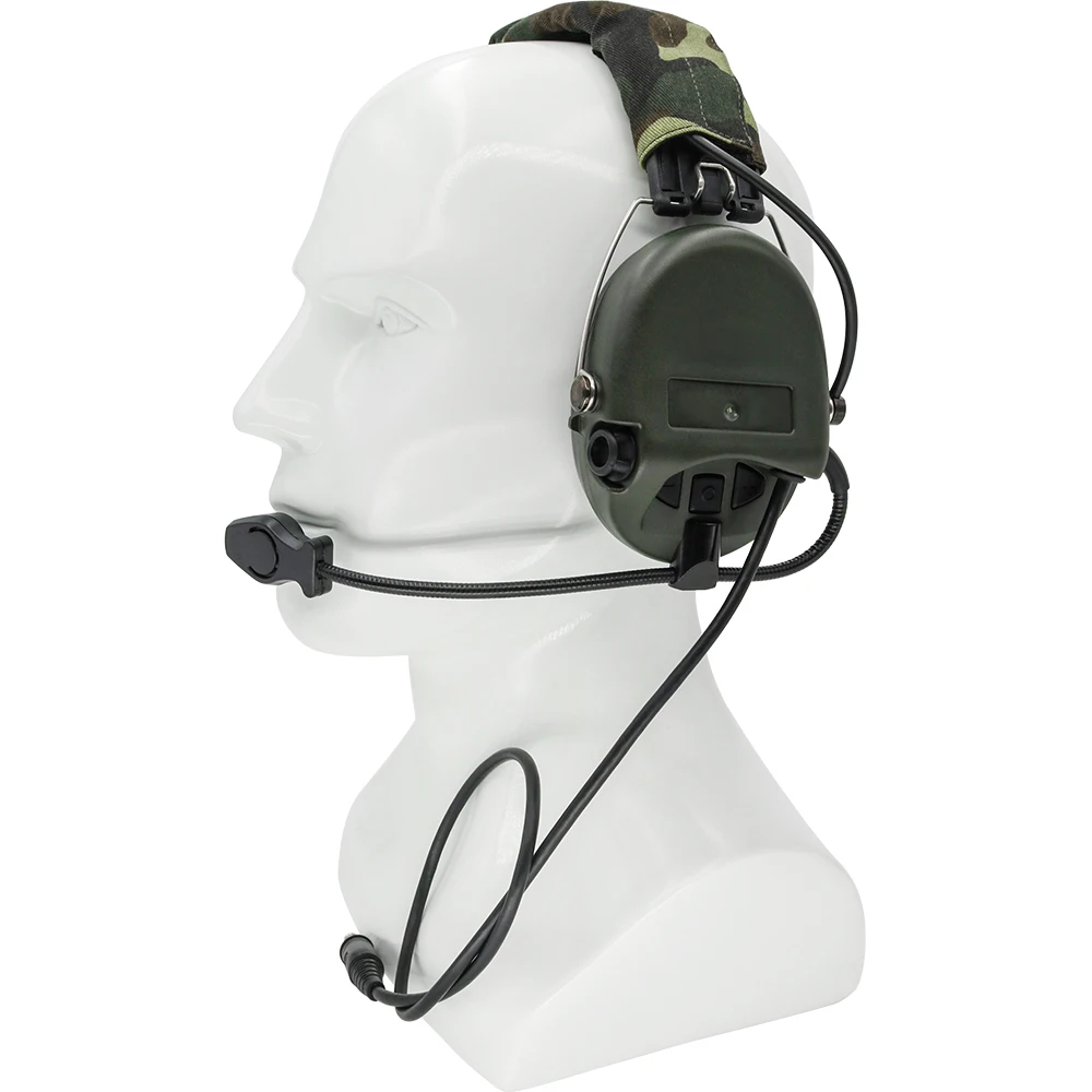 

TCIHEADSET Electronic Shooting Headset MSASORDIN Airsoft Tactical Headphone Hunting Pickup Noise Reduction Tactical Earmuffs FG