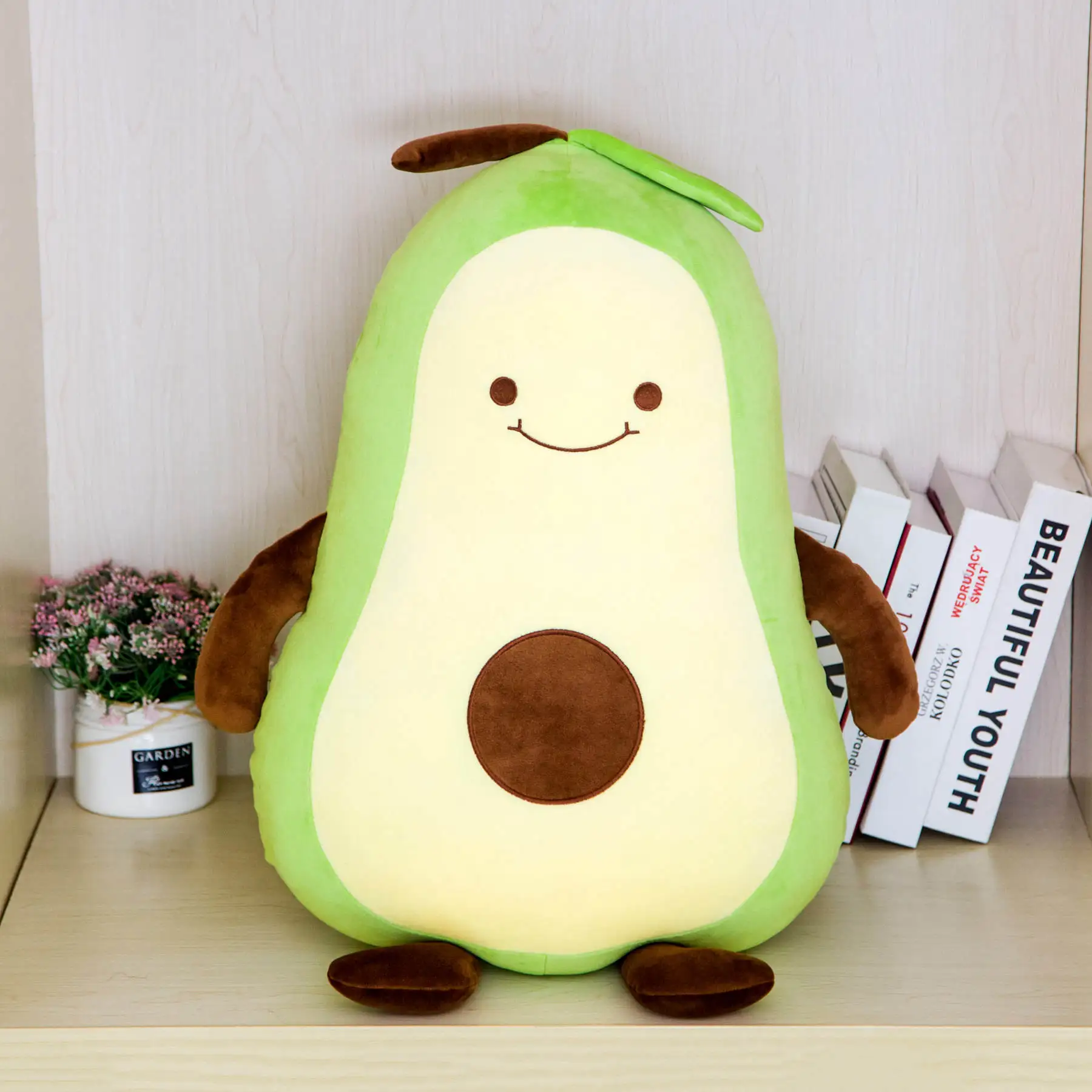 25/45/60 см Плюшевые игрушки авокадо мягкие плюшевая фруктовая кукла мягкая подушка
