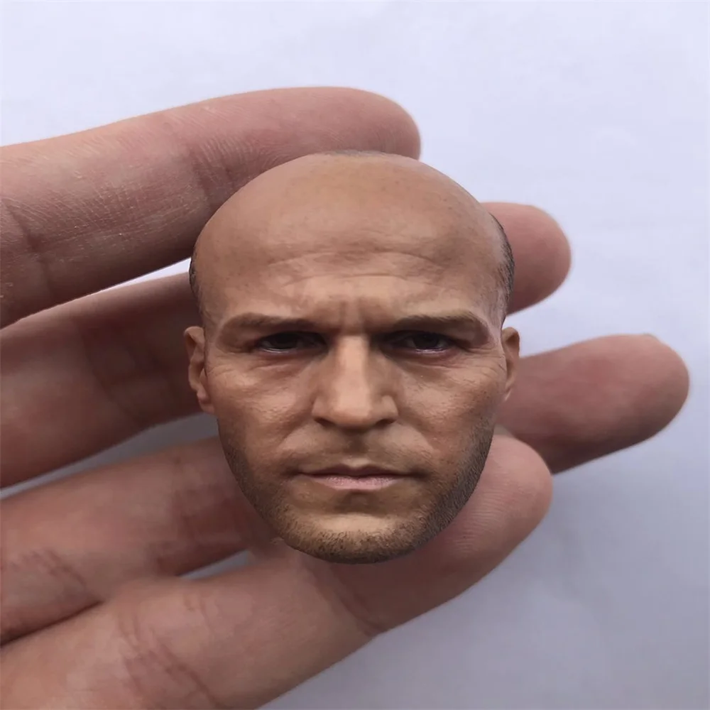 

Hot Sale 1/6th Jason The Expendables Statham Special Army Soldier Male Head Sculpture Model Can Suit Usual 12inch Action Body