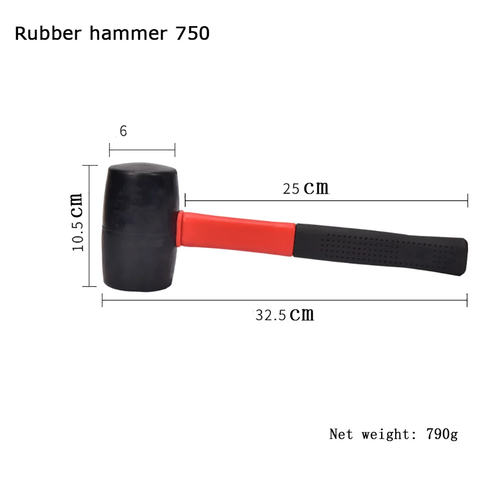 Rubber Hammer Professional Floor Ceramic Tile Installation Fiberglass Hand Leveling Tools | Инструменты