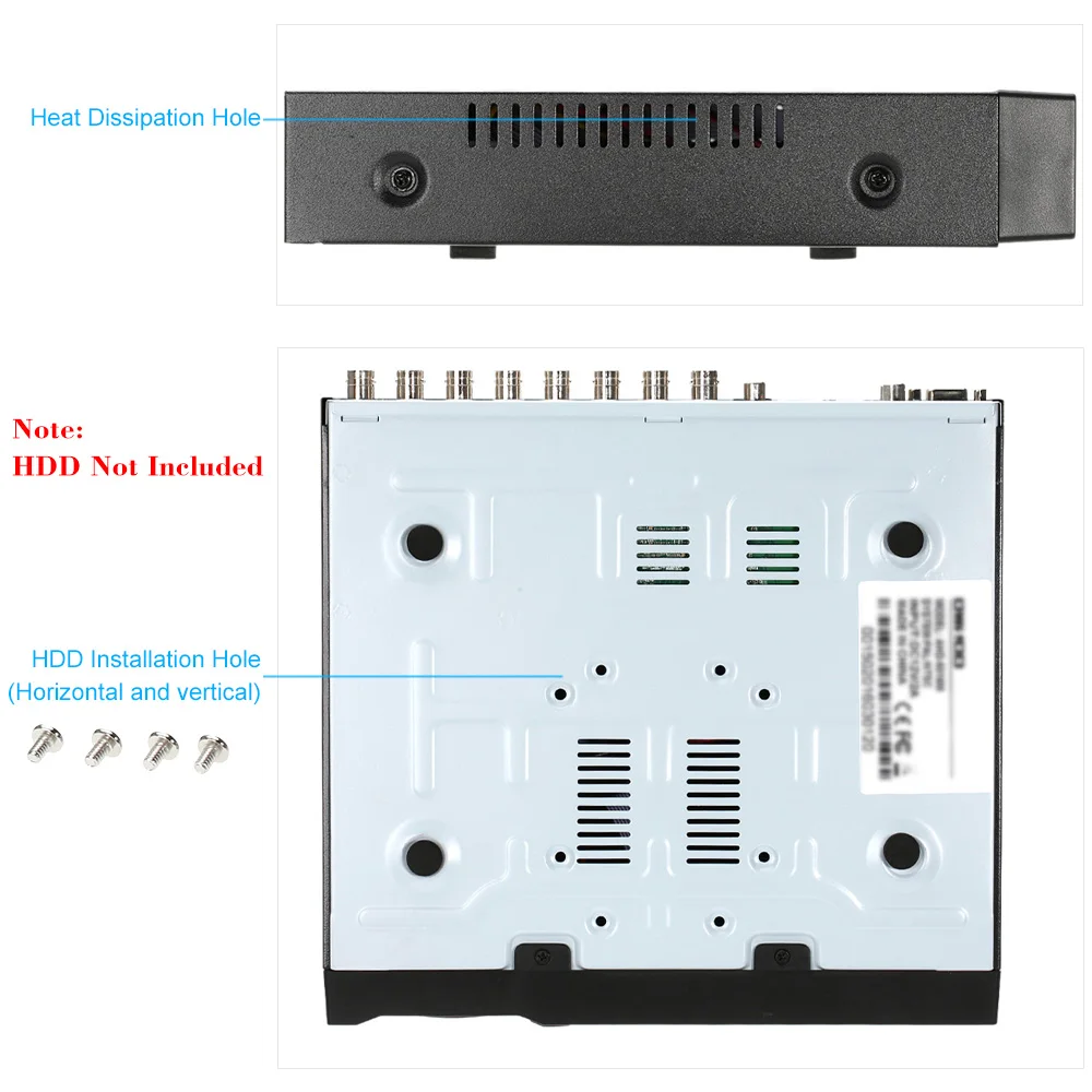 OWSOO 1080N AHD DVR 16CH + 2 ТБ Seagate HDD Onvif телефон управление CCTV рекордер для камеры