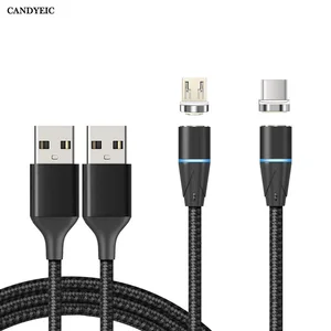 candyeic fast charging usb c magnet cable for oppo reno3 pro reno2 ace oppo find x2 a11x k5 r17 f11pro a5 a9 type c phone cable free global shipping