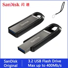 Sandisk 3,2 USB флеш-накопитель 64Гб 256 ГБ 128 высокое Скорость макс до 400 м флеш-накопитель USB флеш-диск на памяти флеш-накопитель