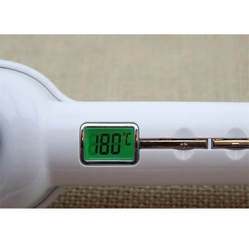 

LCD Heating Hair Curling Irons Professional Curlers Tongs Wand Barrel For Hair Caring Styling Tools Corrugation Curling Irons