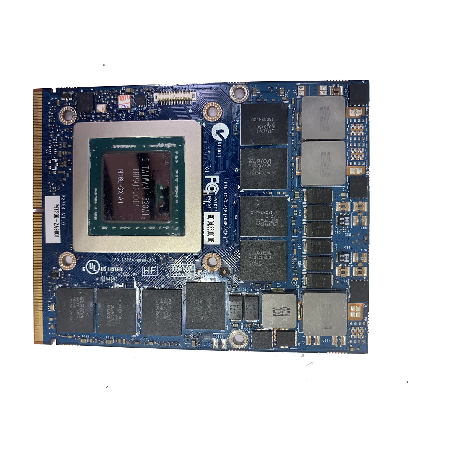 

GTX 980M Graphics Card GTX980M with X-Bracket N16E-GX-A1 8GB GDDR5 MXM For Dell Alienware MSI HP via
