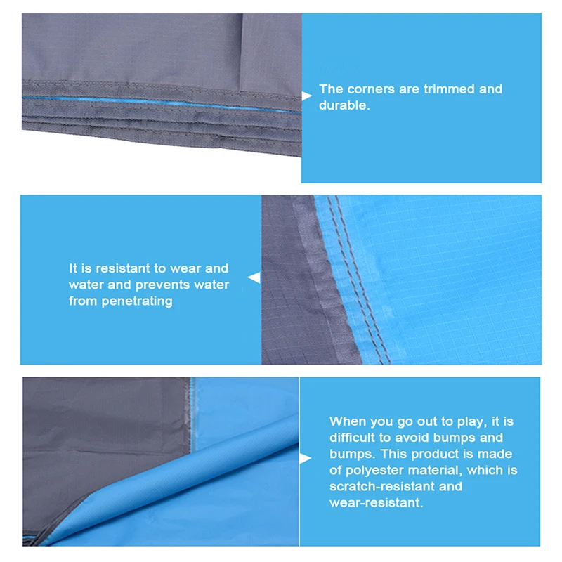 Открытый водонепроницаемый коврик для пикника ребенка Ползания