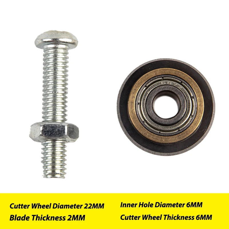 

1Set Tile Brick Cutter Rotary Bearing Wheel Replacement For Cutting Machine 22mm