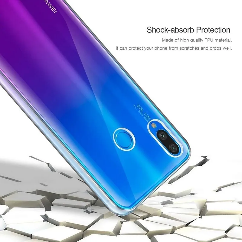 Чехол из ТПУ с полным покрытием 360 градусов для Huawei P20 P30 Pro Lite чехол P8 P9 P10 Mate 10 20 Y5 Y6