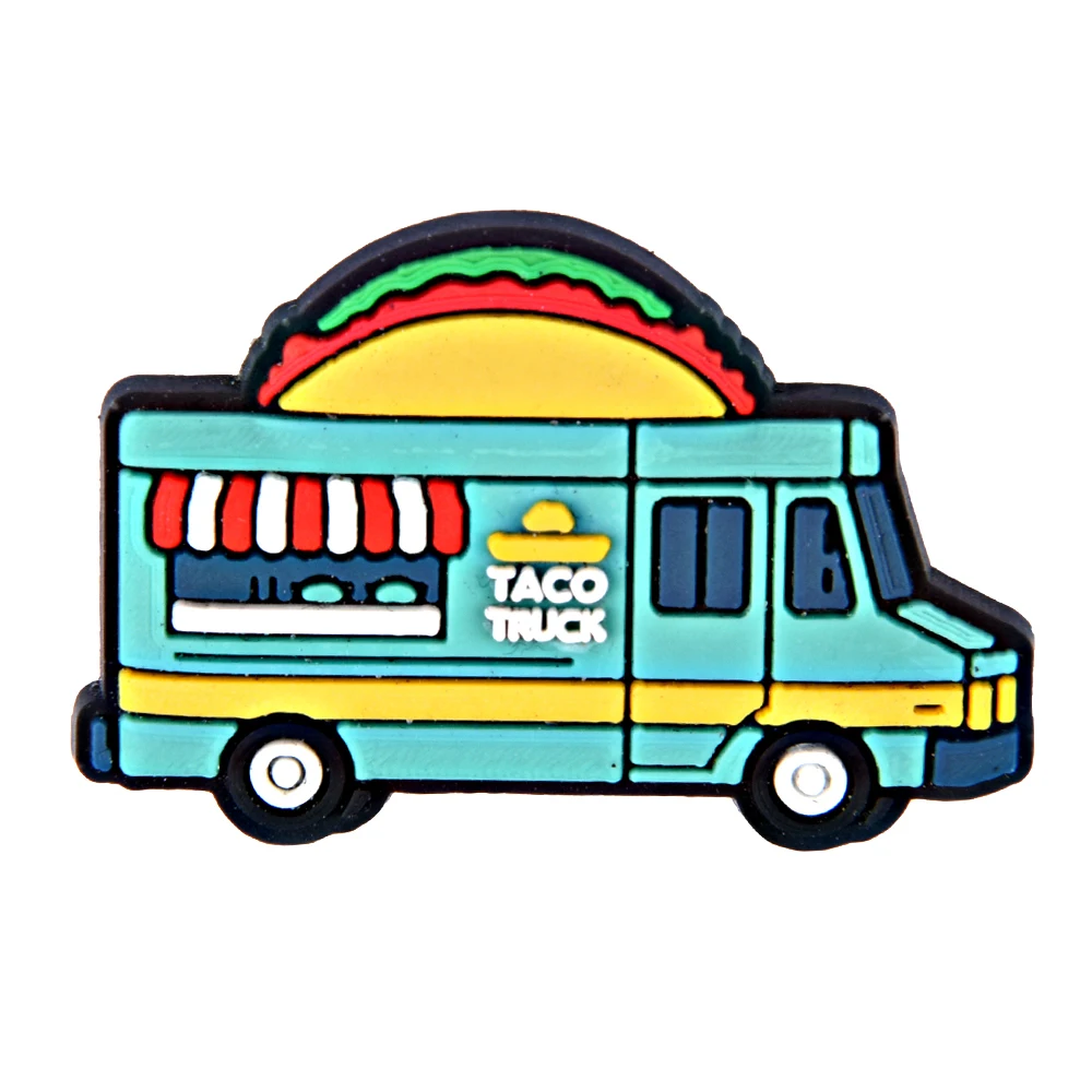 Одиночная распродажа 1 шт. подвески для обуви из ПВХ смайлик бутылки с едой Пряжка