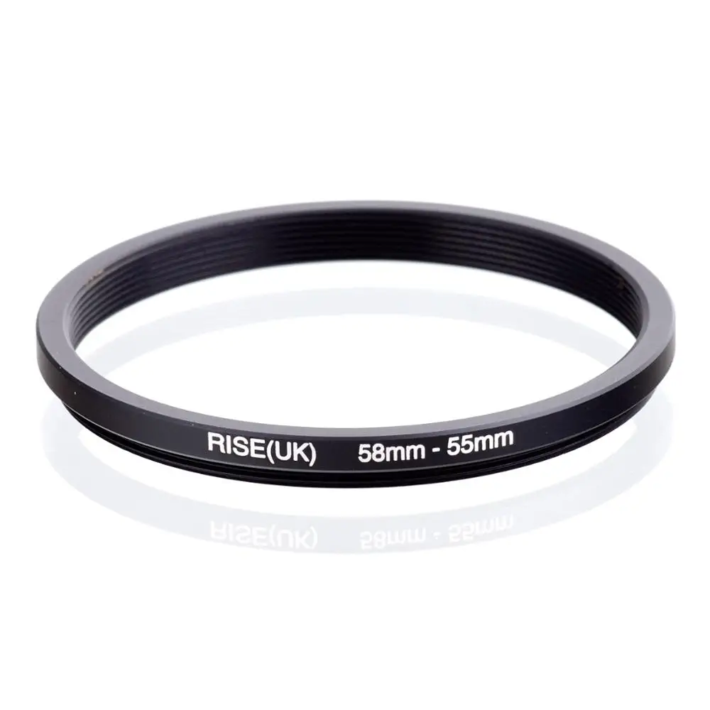 

RISE(UK) 58mm-55mm 58-55 mm 58 to 55 Step down Filter Ring Adapter