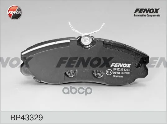Bp43329_колодки Дисковые Передние!Ford Maverick Nissan Terrano 2.4i/2.7td 93 FENOX арт. BP43329 - купить по