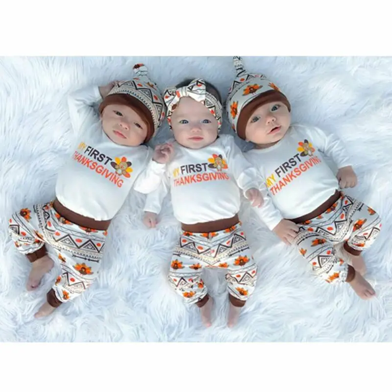 Одежда для маленьких мальчиков топы и штаны с надписью Мой первый день