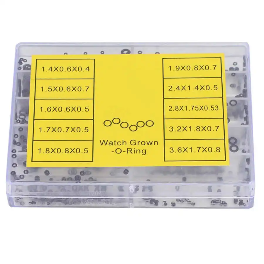500 шт./кор. резиновая шайба для Короны часов водонепроницаемые уплотнительные