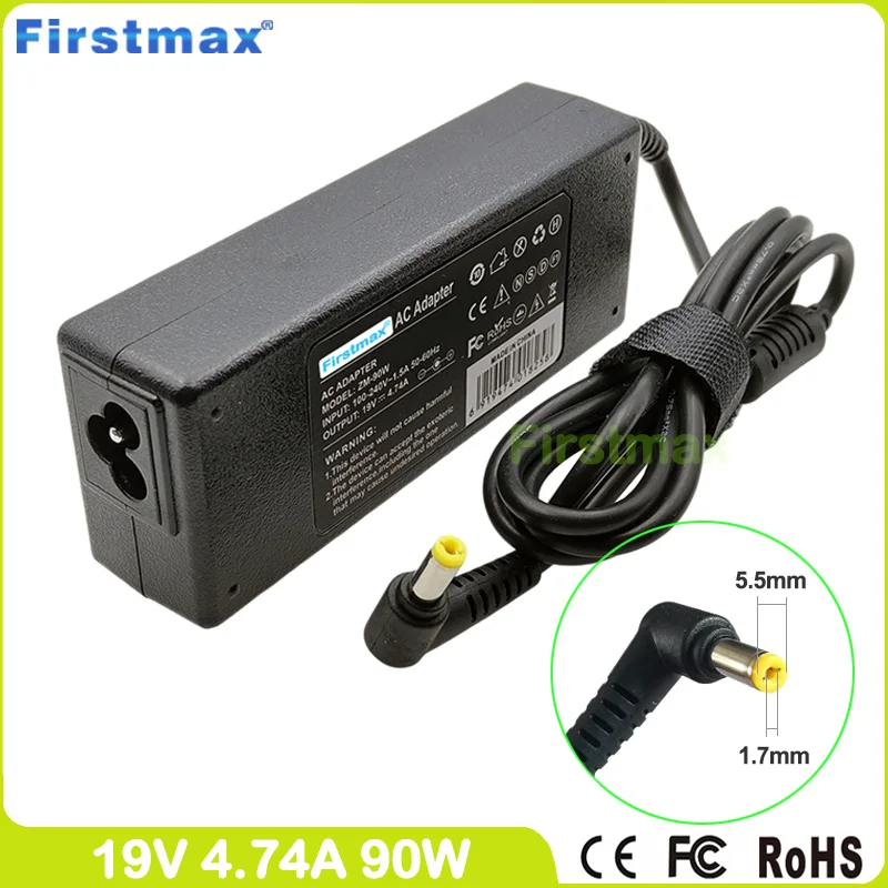 

19V 4.74A 90W laptop charger ac adapter AP.09001.013 for Acer Aspire 5551 5551G 5552 5552G 5552TG 5552Z 5552ZG 5553 5553G 5560
