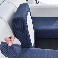 modern sofa seat cushion cover chair cover protector polar fleece stretch washable removable slipcover 1234 seat funda sofa