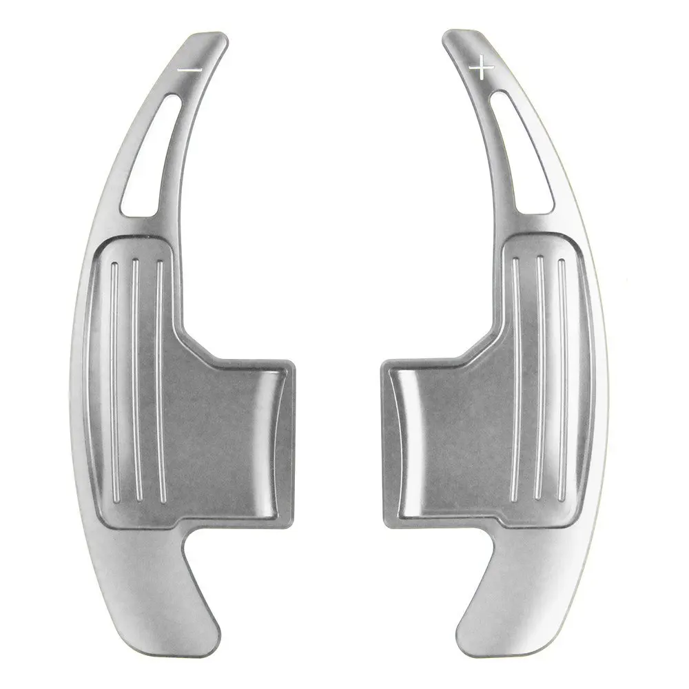 Silver Aluminum Shifter Paddle Extension Shift Paddles Sticker Decoration For Ford Mustang EcoBoost GT Shelby GT350 GT500 | Автомобили и