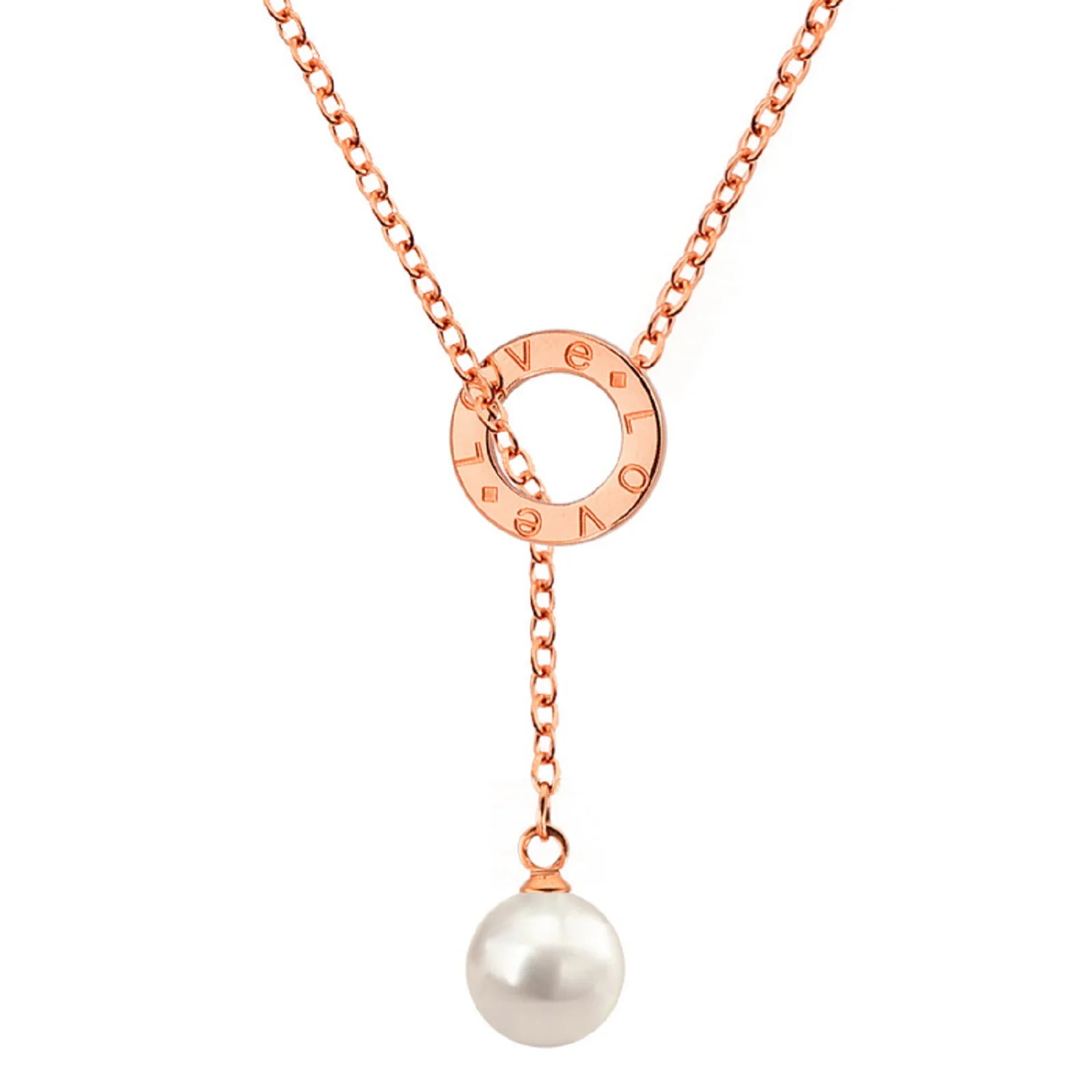 

Ring With Pearl Women`S Pendant Necklace Capolavoro 1029