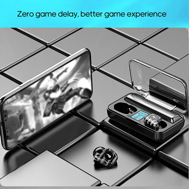 Top Deals M20 Bluetooth Headset TWS 5.0 Stereo Motion Noise Reduction Button Wireless | Электроника