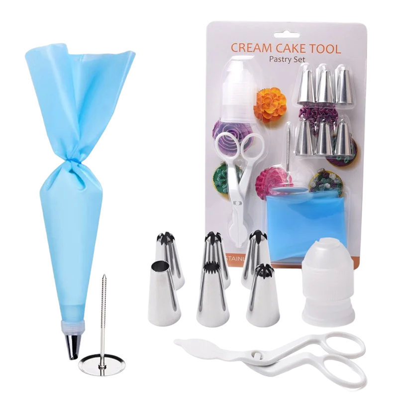 14 шт. силиконовые насадки для кондитерского мешка |