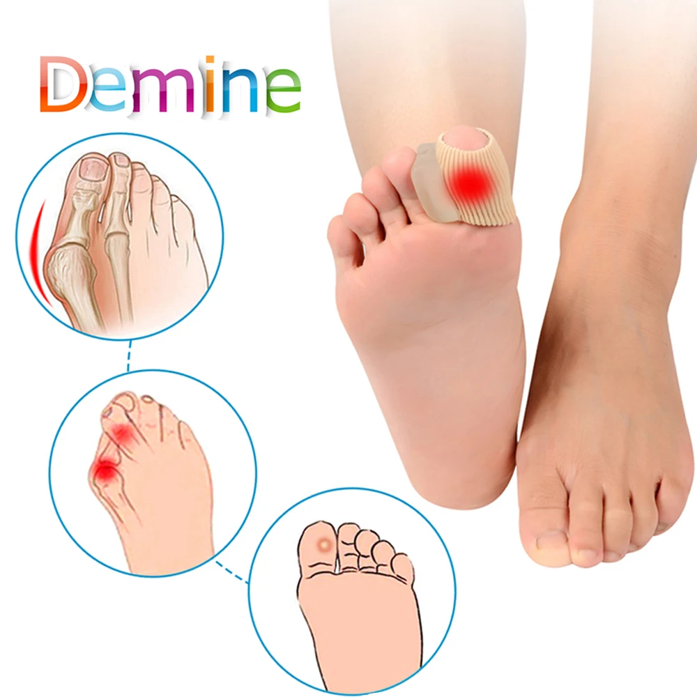 1 шт. гелевые защитные стельки для пальцев и ног разделители облегчения боли в