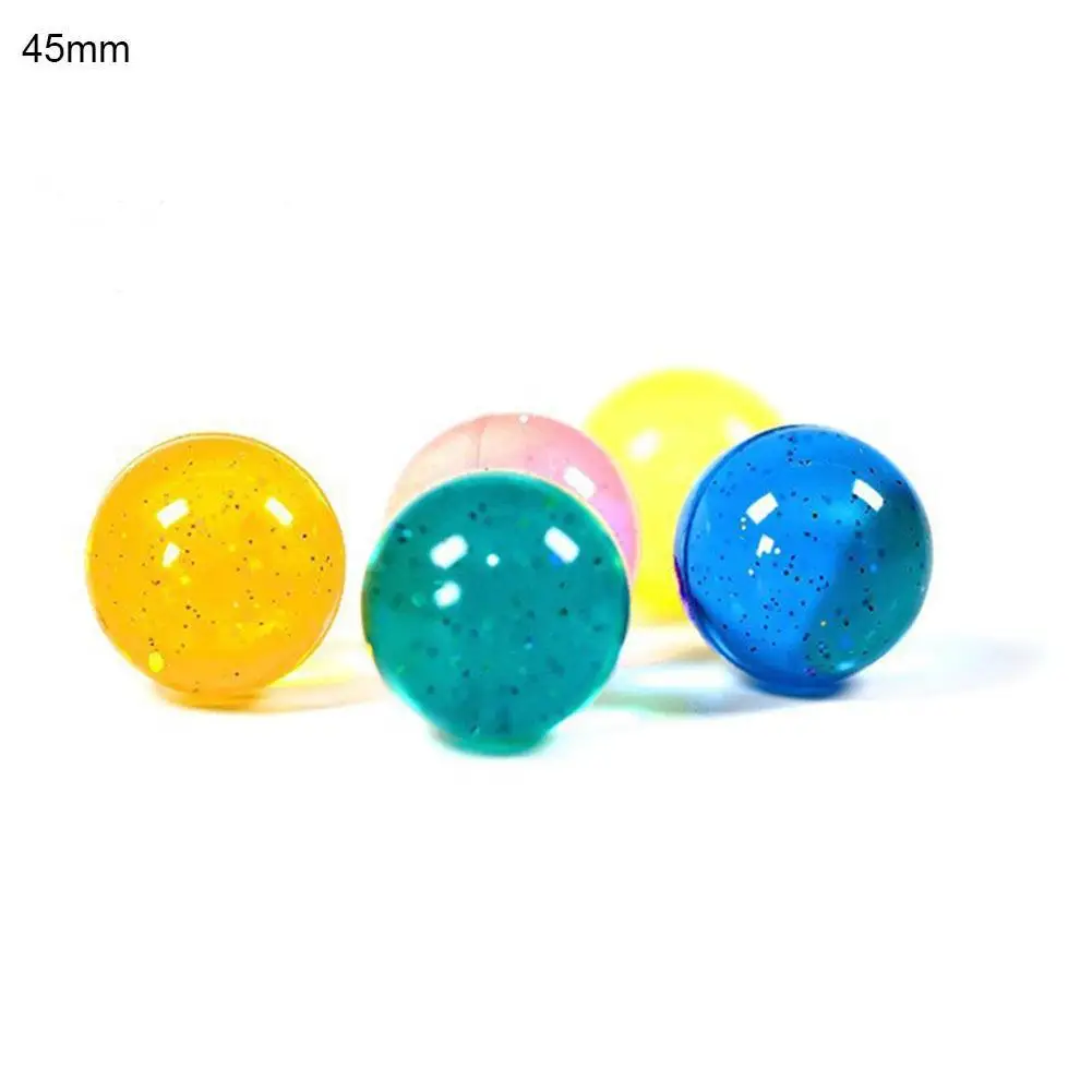 Pelota de goma el&aacute;stica para saltar, juguete para rebotar para padres e hijos, colorida pelota el&aacute;stica para malabares-3