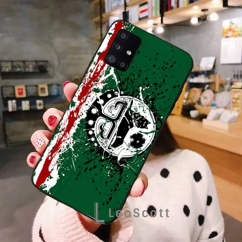 

Chechen National Flag Phone Case For Samsung A40 A50 A51 A71 A20E A20S S8 S9 S10 S20 Plus note 20 ultra 4G 5G