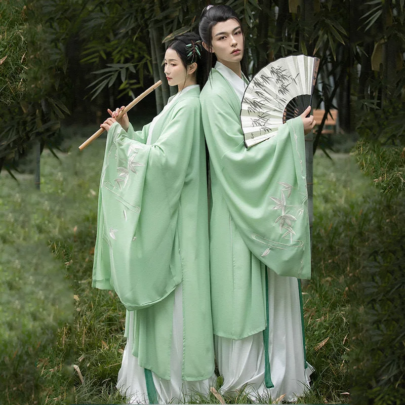 2020 New Hanfu Auspicious Girls National Customs Ming Dynasty System Round Neck Robe Will Sleeve Tradition Chinese Dress |