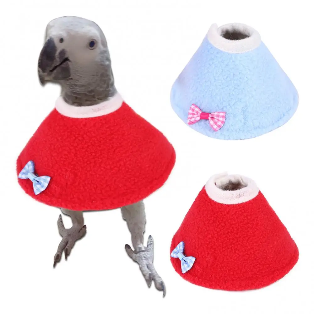 

Pet Anti-bite Birds Parrot Collar Anti-scratch Elizabethan Circle Cloak Cover Bird Supplies Accessories