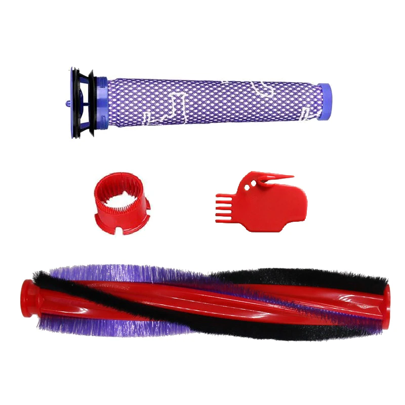 

Nylon Bristle Roller and Filter Replacement Brush for Dyson V6 DC59 DC62 SV073 SV03 Motorized Floor Brush Bar