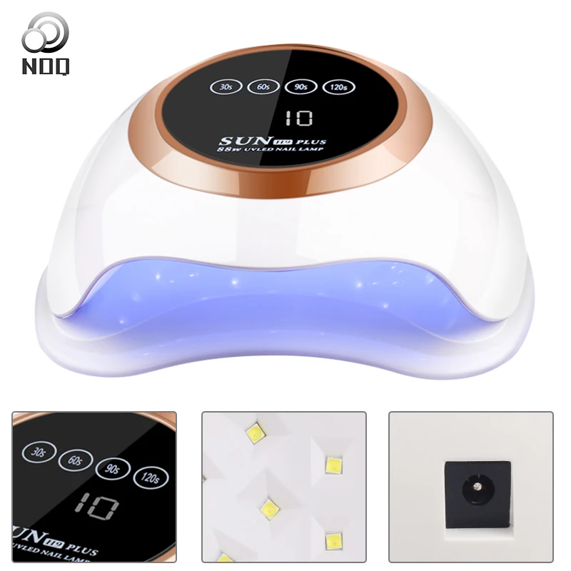 NOQ SUN H4 Plus Max72W лампа для маникюрных ногтей две руки солнце светодиодная УФ гель