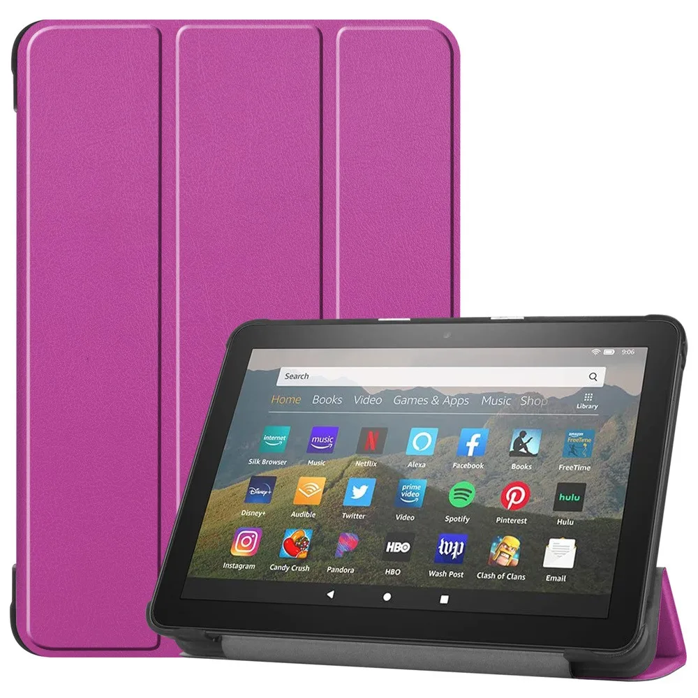 Для всех Новинка Kindle Fire HD 8/HD 8 плюс 10th Gen 2020 ультра тонкий Защитный чехол Чехол