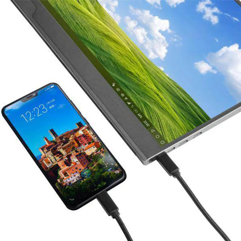 Link Face 2020New Design большой экран 15 6 дюймов 1080P сенсорный игровой монитор USB Type C для Android