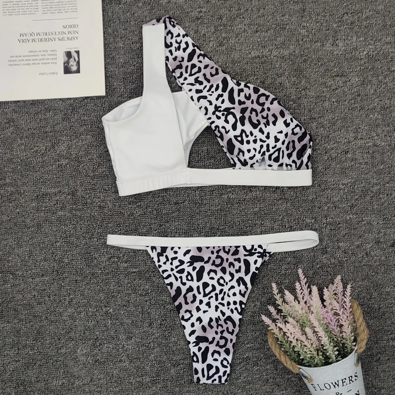 Bikinx Цельный купальник на одно плечо, женский купальный костюм с пуш-ап, сексуальный купальник для женщин, купальник с пряжкой, стринги, бикини,, летний купальник