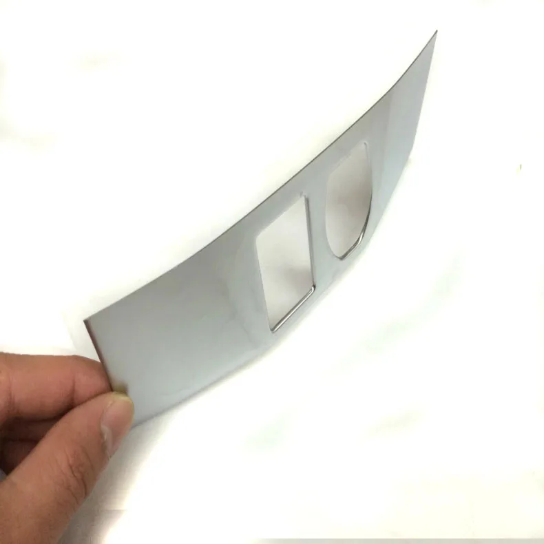 Рамка для панели прикуривателя хромированная Обложка с отделкой AUX USB наклейка
