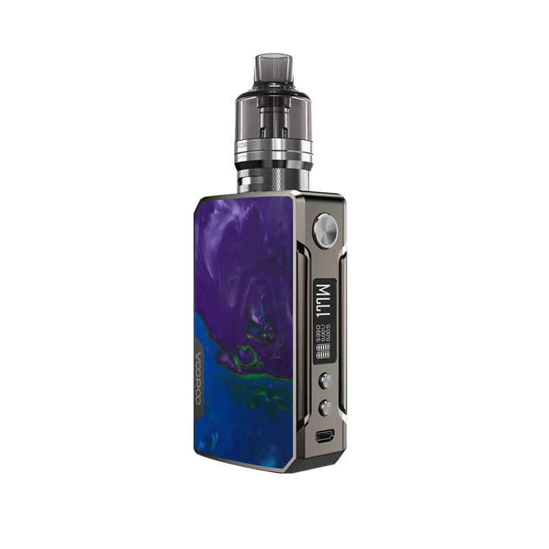Original VOOPOO Drag 2 Platinum Kit Refresh Edition 177W box mod with 4.5ml PnP Pod Tank fit pnp vm5 coil Vaporizer VS mini | Электроника