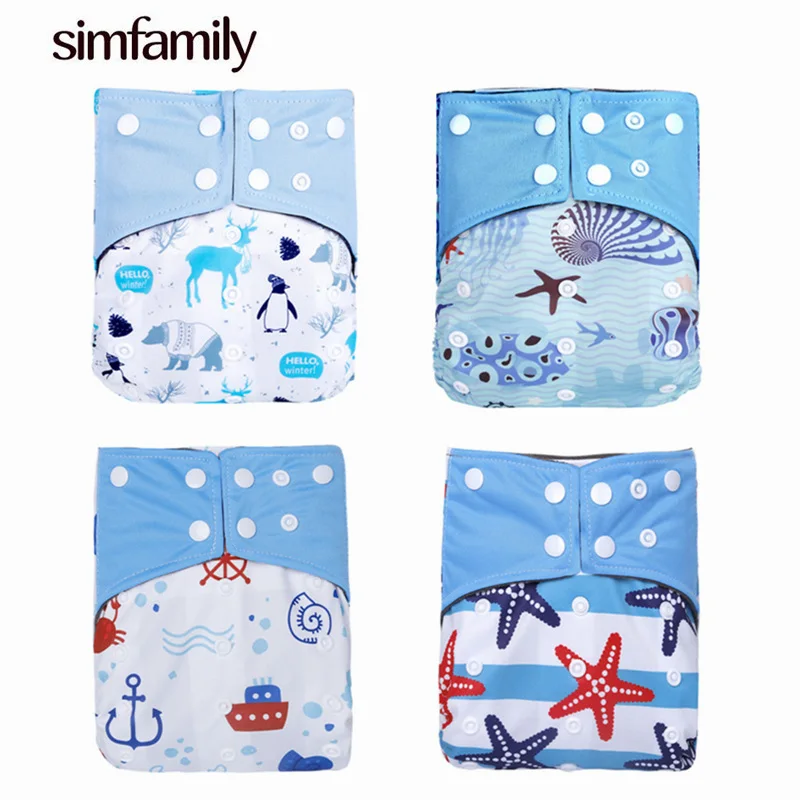 Одноразовый чехол для подгузников simfamily 1 шт. многоразовый бамбуковый древесный