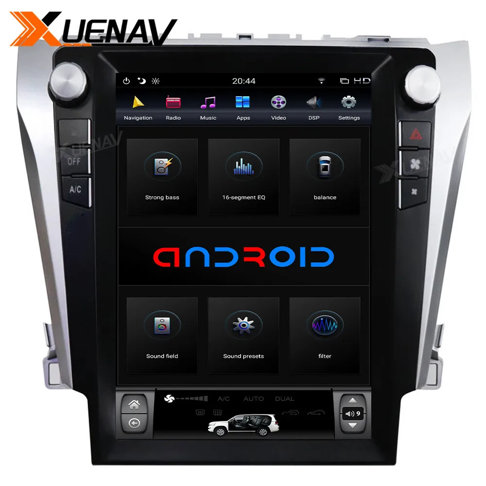XUENAV Android система автомобиля GPS радио навигация для-TOYOTA CROWN четырнадцатый 14th